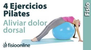 4 ejercicios de Pilates para aliviar dolor dorsal