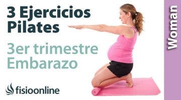 3 ejercicios de Pilates en embarazo tercer trimestre