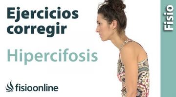 Ejercicio para corregir la cifosis dorsal baja y rigidez lumbar.