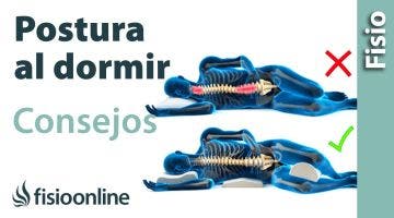 Cuál es la MEJOR postura para DORMIR, fisio CONSEJOS