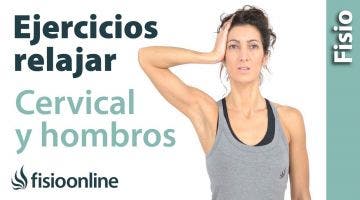 Ejercicio para relajar cervicales y hombros. Isométricos de cuello.