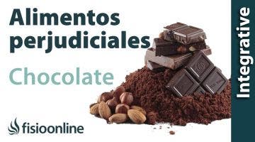 Alimentos perjudiciales para tu espalda: chocolate.