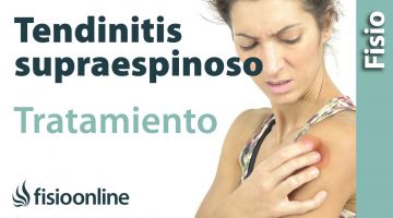 Tendinitis del supraespinoso. Tratamiento con ejercicios auto-masajes y estiramientos.