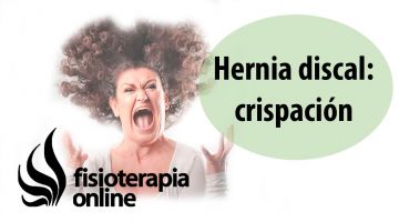 Hernia discal cervical derecha y su relación con la crispación y el estrés