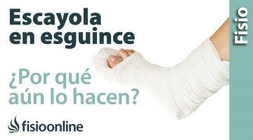 ¿Por qué los médicos siguen escayolando los esguinces de tobillo?