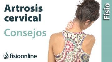 Artrosis cervical  tratamiento con ejercicios, auto masajes y estiramientos