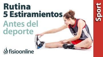 5 estiramientos para realizar antes de la actividad física o el deporte.