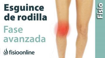 Esguince de ligamento lateral Interno de rodilla. Tratamiento en su fase final o avanzada.