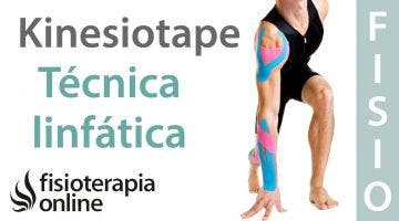 6 Técnica linfática del Kinesiotaping