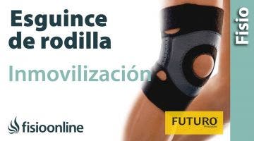 Esguince de rodilla - Cuándo y por qué usar una ortesis en lugar de una inmovilización