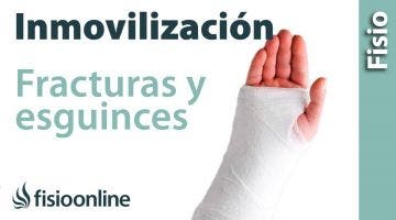 10.Actitud durante la inmovilización de una fractura