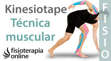 5 Técnica muscular del Kinesiotaping