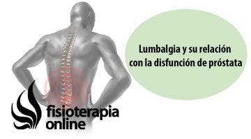 Lumbalgia o lumbago derecho y su relación con la disfunción de próstata