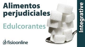 Alimentos perjudiciales para tu espalda: Edulcorantes artificiales.