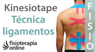 7 Técnica de ligamento del Kinesiotaping