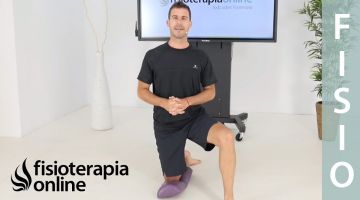 Ejercicio de rodilla de movilidad, propiocepción y fuerza