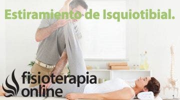 Ayuda para el estiramiento de isquiotibial y psoas.