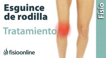 Esguince de ligamento lateral Interno de rodilla. Tratamiento en su fase inicial.