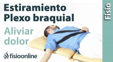 Estiramiento y movilización del plexo braquial.