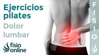 EJERCICIOS para aliviar el DOLOR LUMBAR con PILATES