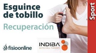 Acelera la recuperación de un esguince de tobillo con INDIBA ACTIV