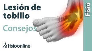 CONSEJOS y MASAJE para ALIVIAR lesiones AGUDAS de TOBILLO