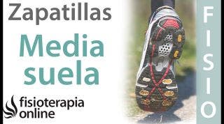 Partes de una zapatilla  Media Suela