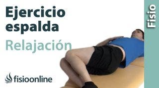 Ejercicio para la espalda. Relajación lumba