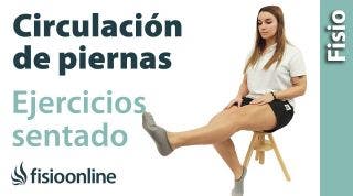 RUTINA de EJERCICIOS para la CIRCULACIÓN de las PIERNAS sentado