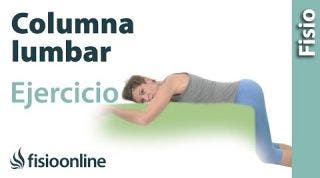 Ejercicio de tracción para la columna lumbar