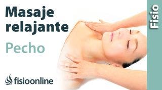 Cómo hacer un masaje de pecho y abdomen para relajar y liberar la respiración.