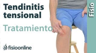 Tendinitis rotuliana. Tratamiento con ejercicios auto-masajes y estiramientos.