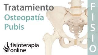 Cómo tratar la Osteopatía de pubis