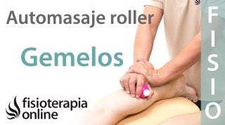 Automasaje de gemelos con Cool Roller