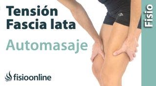 16.Auto-masaje para la fascia lata o cintilla ilio-tibial. (Mano)