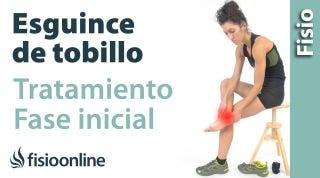 Tratamiento para un esguince o torcedura de tobillo nivel Inicial