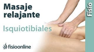 CÓMO HACER un masaje relajante de isquiotibiales en la pierna
