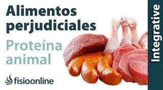 Alimentos perjudiciales para tu espalda: Exceso de proteína animal.