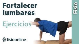 Ejercicio de tonificación o fortalecimiento  para los músculos de la espalda y lumbares.