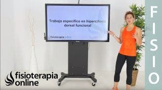 Trabajo específico en hipercifosis dorsal funcional