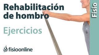 Rehabilitación de hombro ejercicios de estabilización