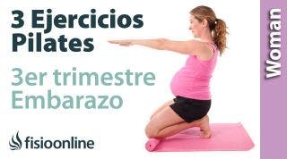 3 ejercicios de Pilates en embarazo tercer trimestre