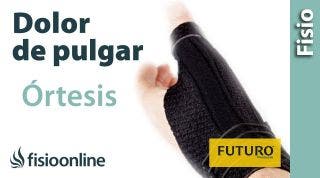 Dolor del dedo pulgar - Cómo y cuándo usar ortesis