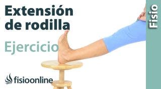 29 Ejercicio para aumentar la extensión de rodilla después de cirugía o inmovilización.