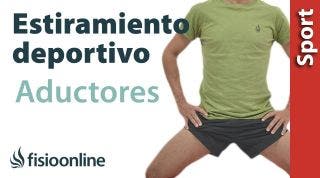 Estiramientos deportivos para relajar tus aductores