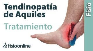 Tratamiento para la tendinitis de Aquiles o inflamación del tendon de Aquiles