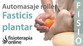 Automasaje de fascia plantar con Cool Roller