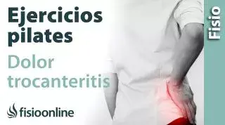 EJERCICIOS para aliviar la TROCANTERITIS con PILATES