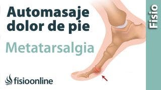 13.Auto- masaje de los dedos y zona anterior del pie para metatarsalgia.