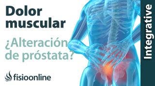 Tratamiento para el dolor lumbar o lumbalgia provocado por alteración de la próstata